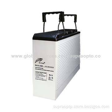 12V/105Ah AGM Backup Battery with Front Terminal, Suitable for UPS/EPS/Power Station/TelecomNew